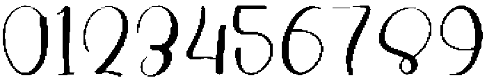 Thick Rainbow Regular otf (400) Font OTHER CHARS