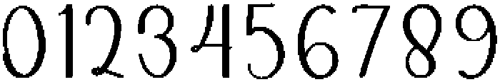 Thick Regular otf (400) Font OTHER CHARS