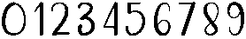 Thick Regular otf (400) Font OTHER CHARS