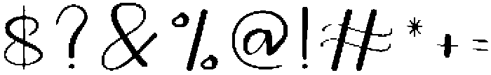 Thick Regular otf (400) Font OTHER CHARS
