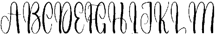 Thick Regular otf (400) Font