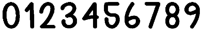 Thick Regular otf (400) Font OTHER CHARS
