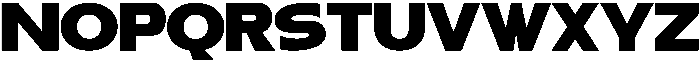 Thick Regular otf (400) Font LOWERCASE