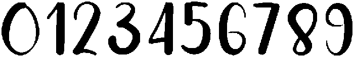 Thick Regular ttf (400) Font OTHER CHARS