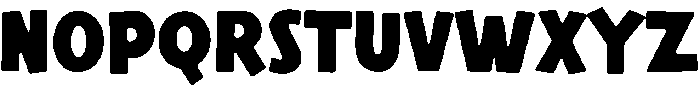 Thick Ring Regular otf (400) Font UPPERCASE