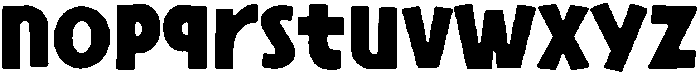 Thick Ring Regular otf (400) Font LOWERCASE