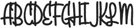 Thick Rough otf (400) Font UPPERCASE