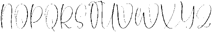 Thick Shadow Regular otf (400) Font UPPERCASE