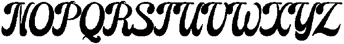 ThickDream otf (400) Font UPPERCASE
