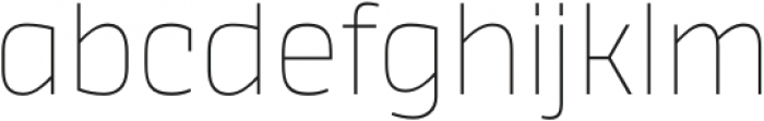 Thicker Thin otf (100) Font LOWERCASE