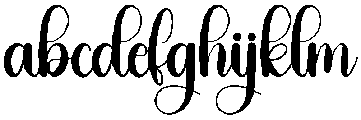 Thicky Regular otf (400) FONT