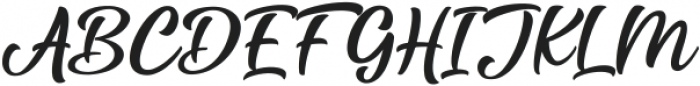 Thiery Script Regular ttf (400) Font UPPERCASE