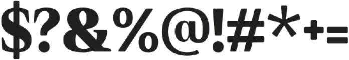 Thigrale-Regular otf (400) Font OTHER CHARS