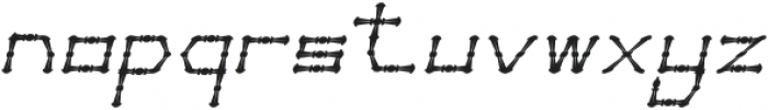 Thin Decorative Italic otf (100) Font LOWERCASE