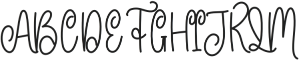 Thin Regular otf (100) Font UPPERCASE