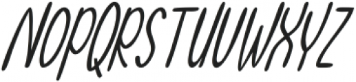 Thin and glowing italic Italic otf (100) Font LOWERCASE