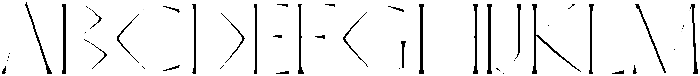 Thin otf (100) Font UPPERCASE