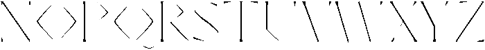 Thin otf (100) Font UPPERCASE