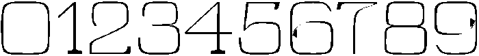 Thin otf (100) Font OTHER CHARS