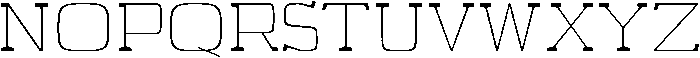 Thin otf (100) Font UPPERCASE