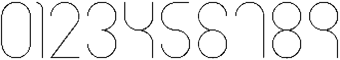 Thin otf (100) Font OTHER CHARS