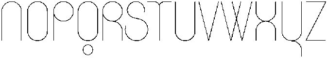 Thin otf (100) Font UPPERCASE