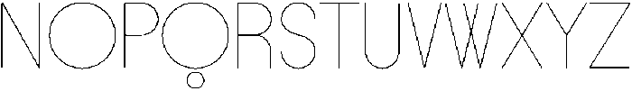 Thin otf (100) Font UPPERCASE