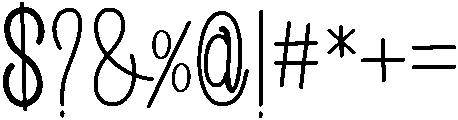 Thin otf (100) Font OTHER CHARS