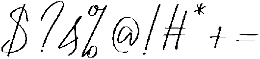 Thin otf (100) Font OTHER CHARS