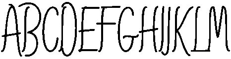 Thin otf (100) Font UPPERCASE
