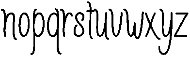Thin otf (100) Font LOWERCASE