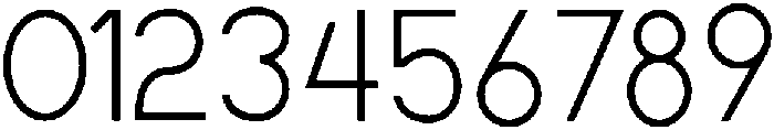 Thin otf (100) Font OTHER CHARS