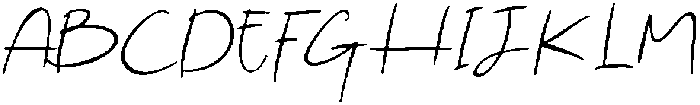 Thin otf (100) Font UPPERCASE