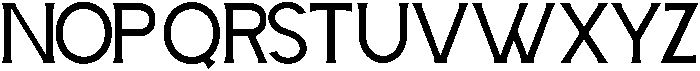 Thin otf (100) Font LOWERCASE