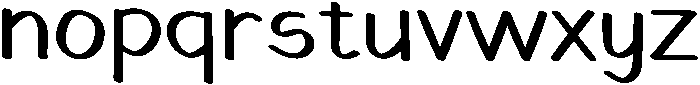 Thin otf (100) Font LOWERCASE
