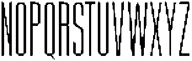 Thin otf (100) Font UPPERCASE