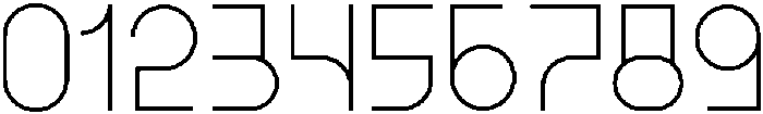 Thin otf (100) Font OTHER CHARS