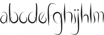 ThinFlame Regular otf (100) Font UPPERCASE