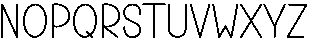 Thinger Regular otf (100) Font LOWERCASE