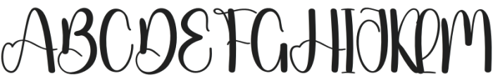 Thingking Regular otf (100) Font UPPERCASE