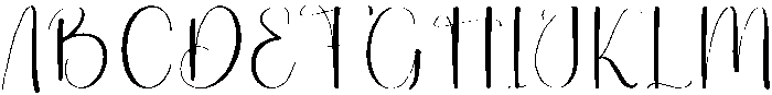 Things Valentine Regular otf (100) Font UPPERCASE