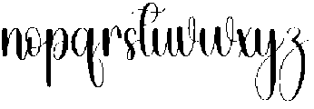 Things Valentine Regular otf (100) Font LOWERCASE