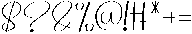 Think Regular otf (100) Font OTHER CHARS