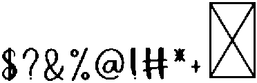 Think Regular otf (100) Font OTHER CHARS