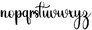 Think Regular otf (100) Font LOWERCASE