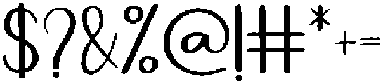 Think Smart Regular otf (100) Font OTHER CHARS