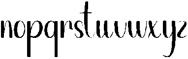 Think Smart Regular otf (100) Font LOWERCASE