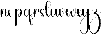 Thinker Regular otf (100) Font LOWERCASE