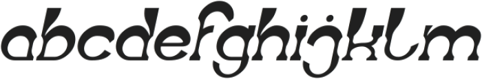 Thinking About Italic otf (100) Font LOWERCASE