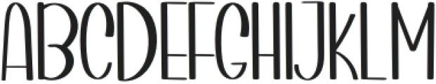 Thinking About Regular otf (100) Font UPPERCASE
